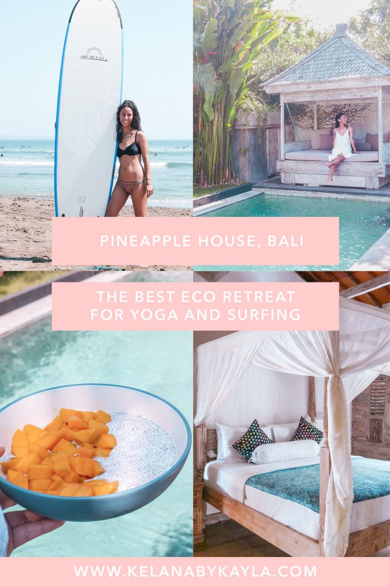 Pineapple House Best Yoga and Surf Retreat in Canggu, Bali Kelana by
