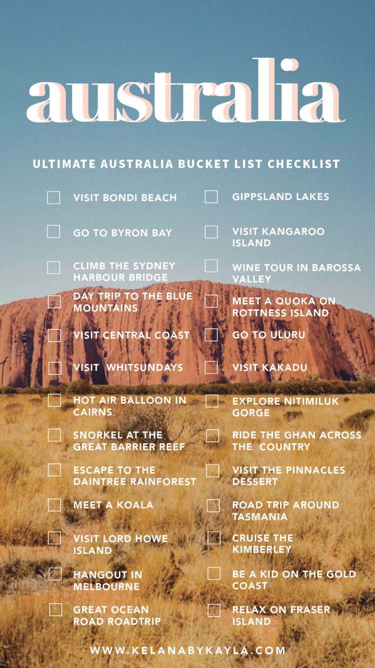 The Ultimate Australia Bucket List: Amazing Things To Do in Aus in 2026 ...