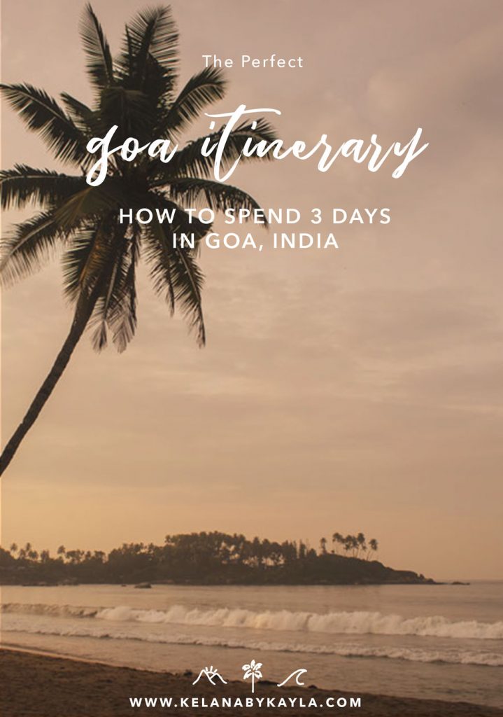 Goa Itinerary