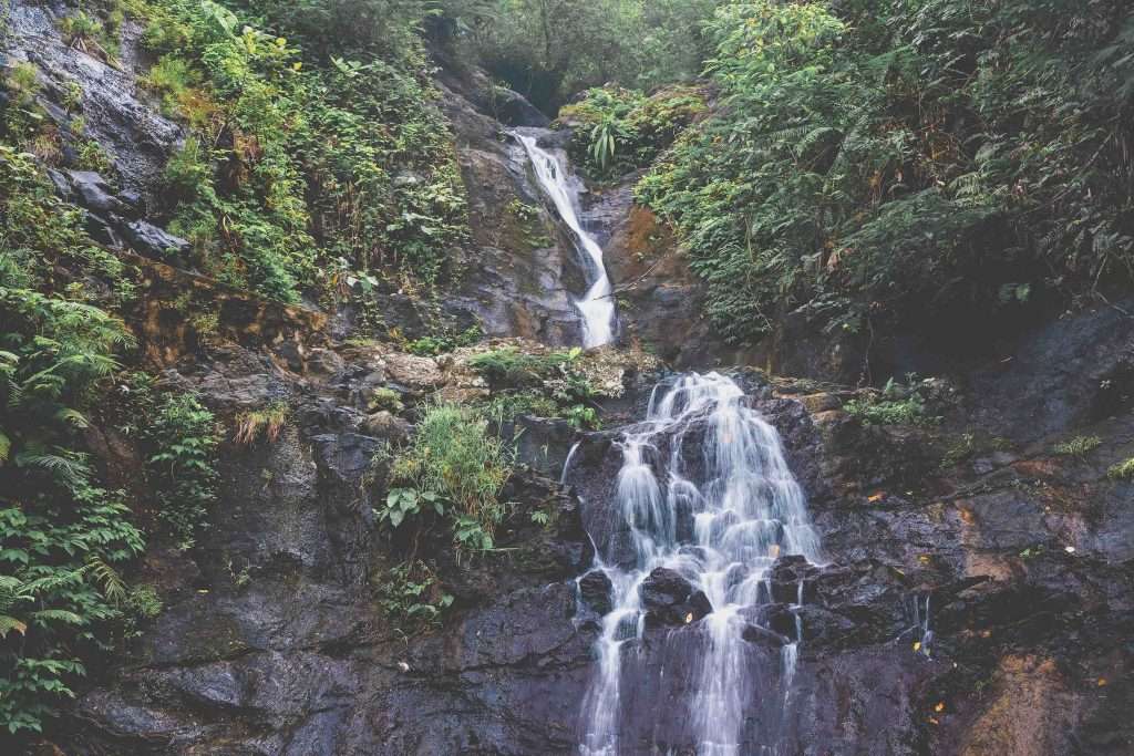 Gembleng Waterfall in Bali Island, Indonesia Sidemen Bali Gembleng Waterfall in Bali Island, Indonesia